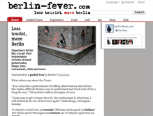Tablet Screenshot of berlin-fever.com